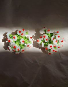 Le Bouquet Short Earrings - Nelida Jewelry