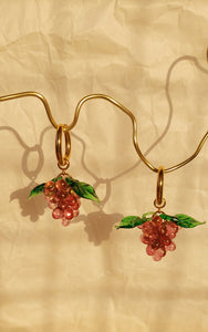 Fruit Hoop earrings
